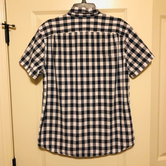 J Crew Men’s Blue Plaid Slim Fit Button Down - L - Picture 3 of 4